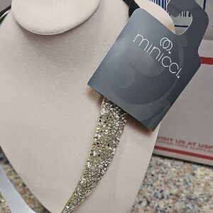 Minicci NWT Sparkling Silver Hairband
